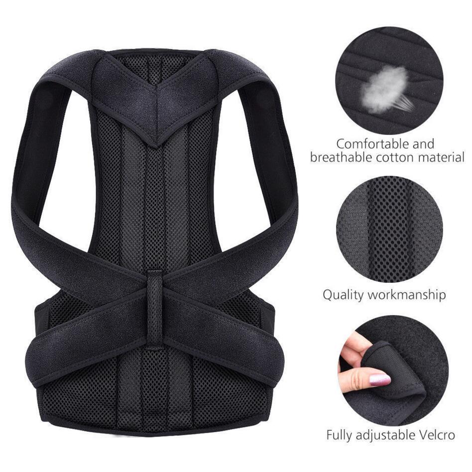 Регулируемый корректор осанки  – обзор и цена Posture Corrector Back